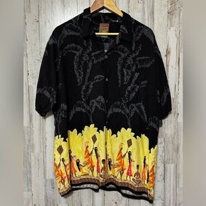 Pineapple‎ Connection Rayon Hawaiian Shirt